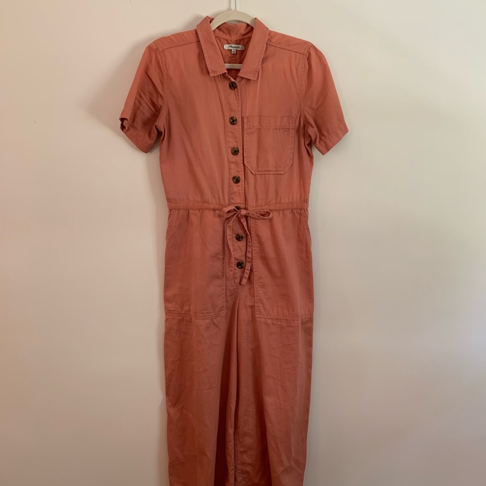 Madewell Crop Wide Leg Jumpsuit